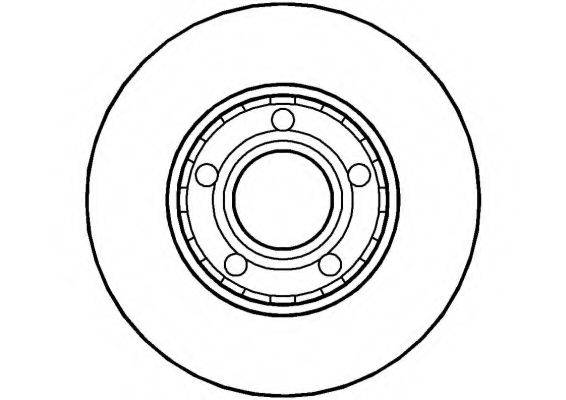 NATIONAL NBD627 гальмівний диск