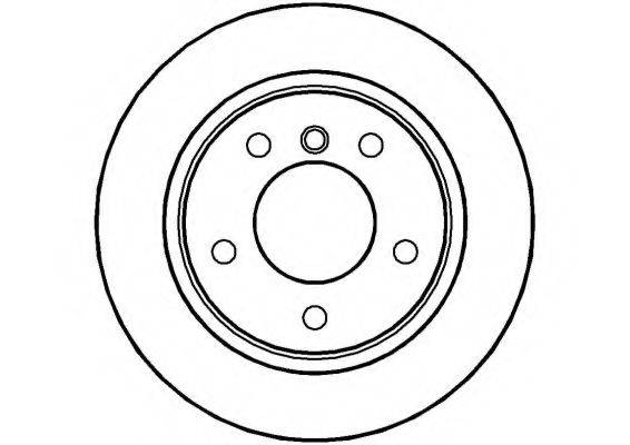 NATIONAL NBD727 гальмівний диск