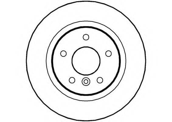 NATIONAL NBD810 гальмівний диск