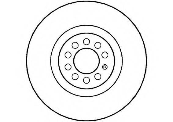 NATIONAL NBD971 гальмівний диск
