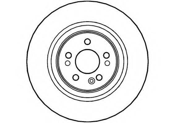 NATIONAL NBD973 гальмівний диск