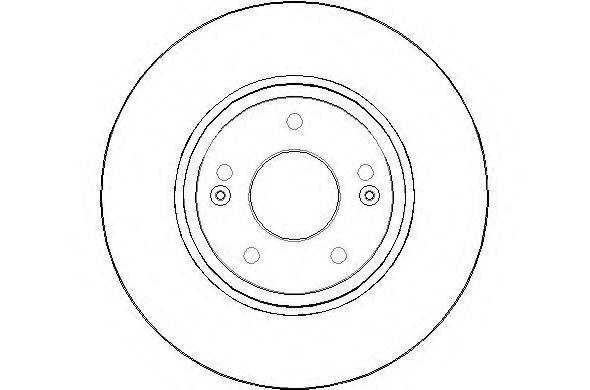 NATIONAL NBD1544 гальмівний диск