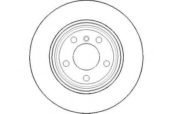 NATIONAL NBD1593 гальмівний диск