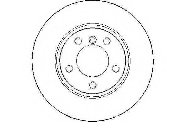 NATIONAL NBD1815 гальмівний диск