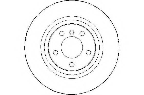 NATIONAL NBD1828 гальмівний диск