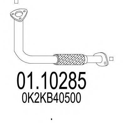 MTS 0110285 Труба вихлопного газу