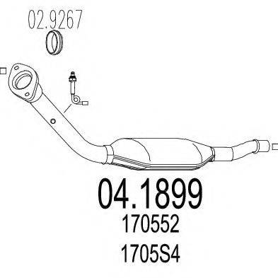 MTS 041899 Каталізатор