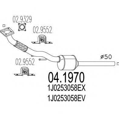 MTS 041970 Каталізатор