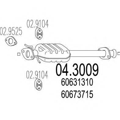 MTS 043009 Каталізатор