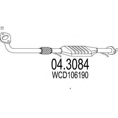 MTS 043084 Каталізатор