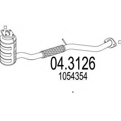 MTS 043126 Каталізатор