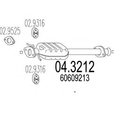 MTS 043212 Каталізатор