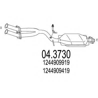 MTS 043730 Каталізатор