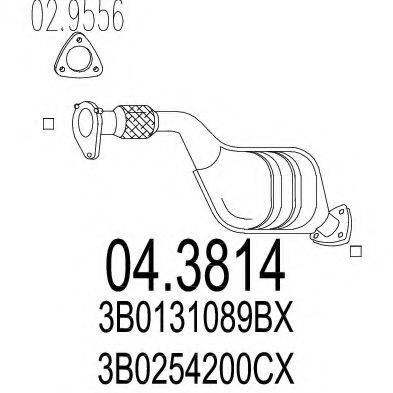 MTS 043814 Каталізатор