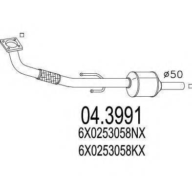 MTS 043991 Каталізатор