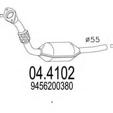 MTS 044102 Каталізатор