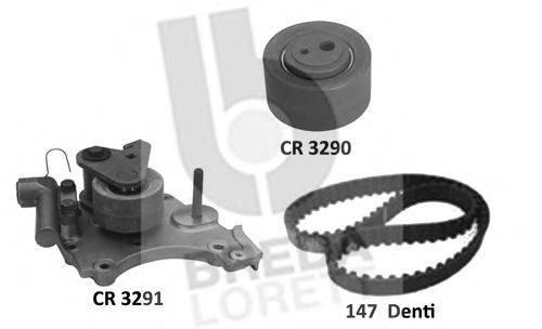 BREDA LORETT KCD0763 Комплект ременя ГРМ