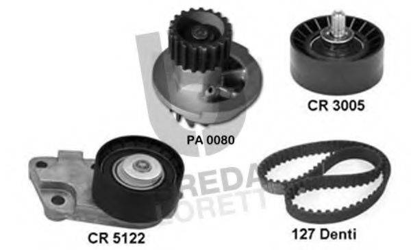 BREDA LORETT KPA0190A Водяний насос + комплект зубчастого ременя