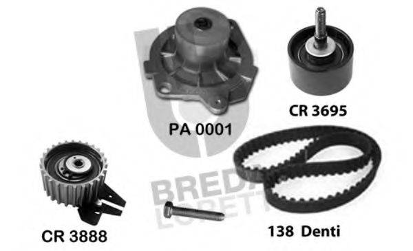 BREDA LORETT KPA0319A Водяний насос + комплект зубчастого ременя