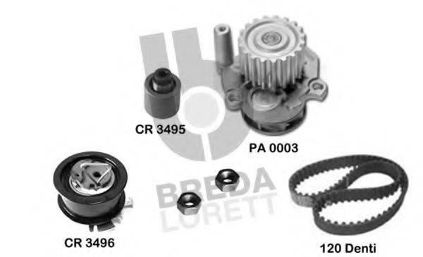 BREDA LORETT KPA0584A Водяний насос + комплект зубчастого ременя
