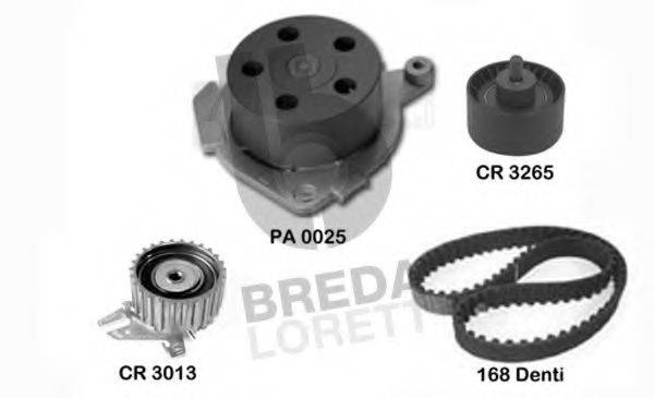 BREDA LORETT KPA0590A Водяний насос + комплект зубчастого ременя