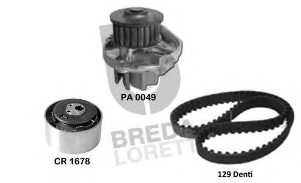 BREDA LORETT KPA0727C Водяний насос + комплект зубчастого ременя