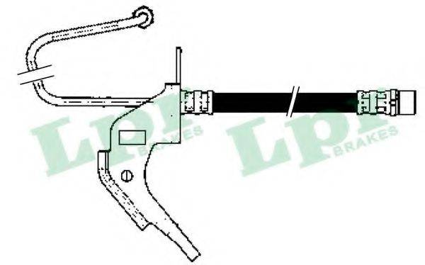 LPR 6T47904 Гальмівний шланг