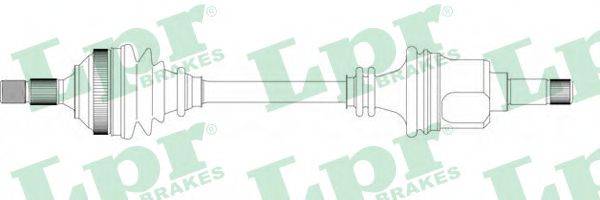 LPR DS38045 Приводний вал