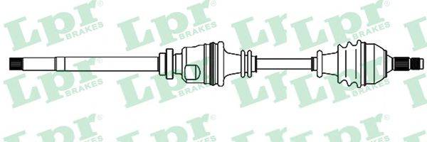 LPR DS38080 Приводний вал