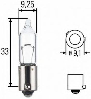 HELLA 8GH008417001 Лампа розжарювання, ліхтар покажчика повороту; Лампа розжарювання, ліхтар сигналу гальм./задній габ. вогонь; Лампа розжарювання, ліхтар сигналу гальмування; Лампа розжарювання, задня протитуманна фара; Лампа розжарювання, фара заднього ходу; Лампа розжарювання; Лампа розжарювання, фара денного освітлення