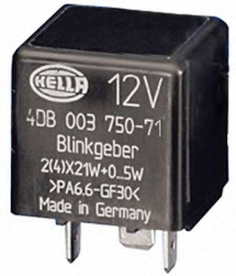 HELLA 4DB003750711 Переривач покажчиків повороту; Переривник покажчиків повороту