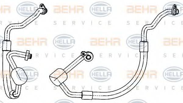 HELLA 9GS351338511 Трубопровід низького тиску, кондиціонер