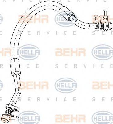 HELLA 9GS351338671 Трубопровід високого тиску, кондиціонер