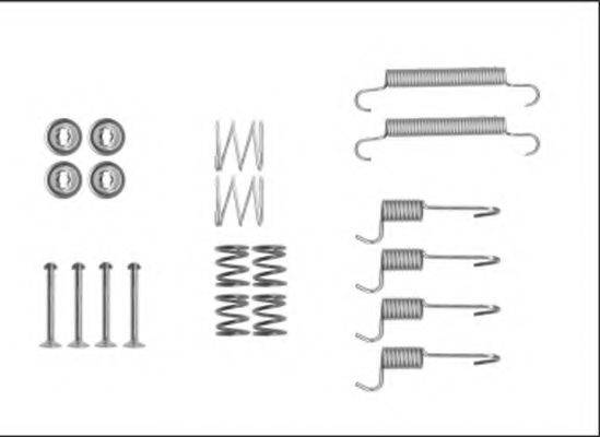 HELLA 8DZ355205931 Комплектуючі, стоянкова гальмівна система