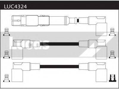 LUCAS ELECTRICAL LUC4324 Комплект дротів запалювання