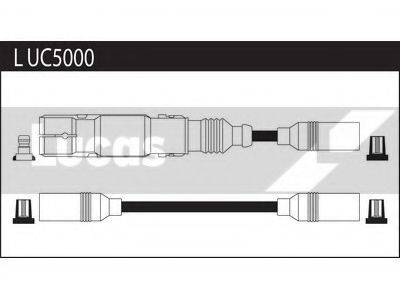 LUCAS ELECTRICAL LUC5000 Комплект дротів запалювання