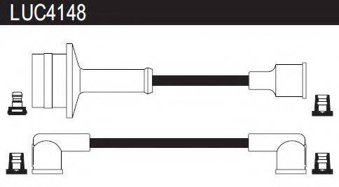 LUCAS ELECTRICAL LUC4148 Комплект дротів запалювання