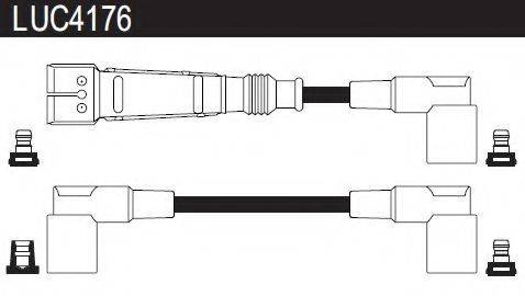 LUCAS ELECTRICAL LUC4176 Комплект дротів запалювання