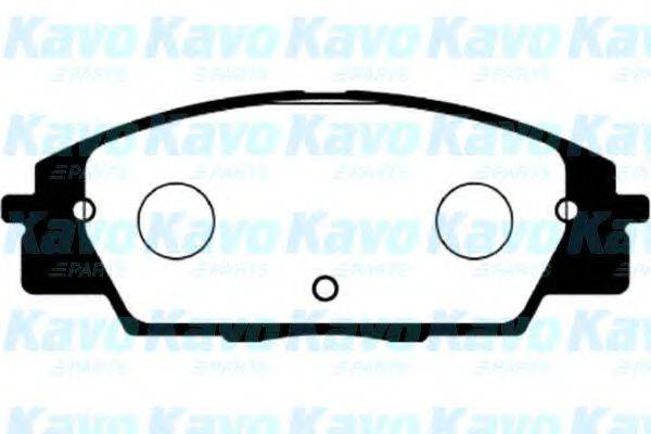 KAVO PARTS BP2039 Комплект гальмівних колодок, дискове гальмо