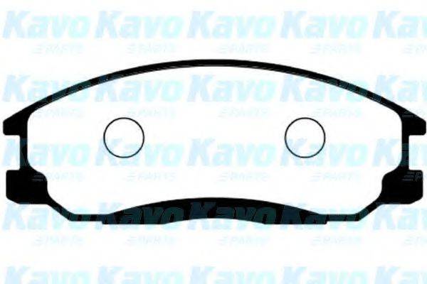 KAVO PARTS BP3014 Комплект гальмівних колодок, дискове гальмо