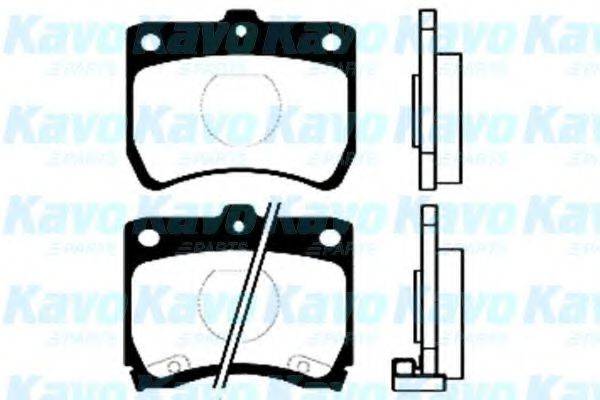 KAVO PARTS BP4511 Комплект гальмівних колодок, дискове гальмо