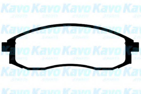 KAVO PARTS BP6532 Комплект гальмівних колодок, дискове гальмо