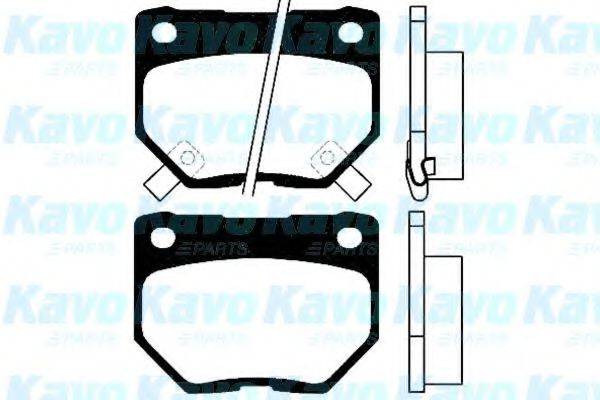 KAVO PARTS BP6548 Комплект гальмівних колодок, дискове гальмо