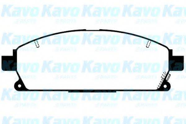 KAVO PARTS BP6559 Комплект гальмівних колодок, дискове гальмо