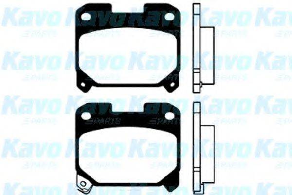 KAVO PARTS BP9056 Комплект гальмівних колодок, дискове гальмо