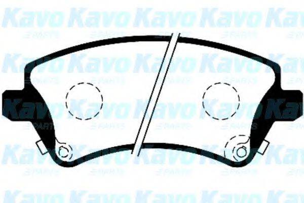 KAVO PARTS BP9068 Комплект гальмівних колодок, дискове гальмо