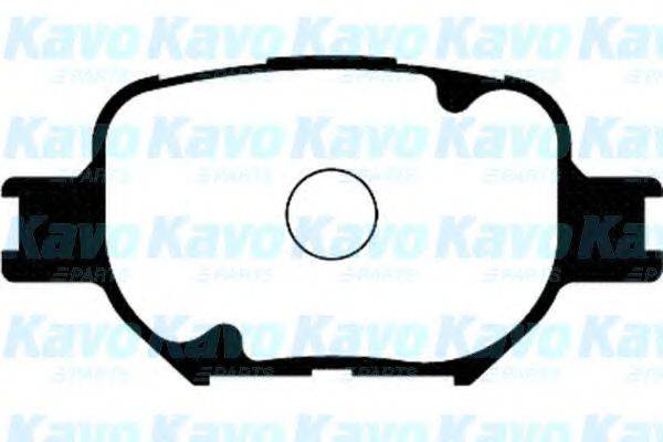 KAVO PARTS BP9073 Комплект гальмівних колодок, дискове гальмо