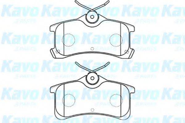 KAVO PARTS BP9081 Комплект гальмівних колодок, дискове гальмо