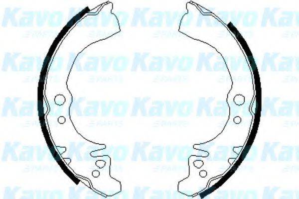 KAVO PARTS BS1905 Комплект гальмівних колодок