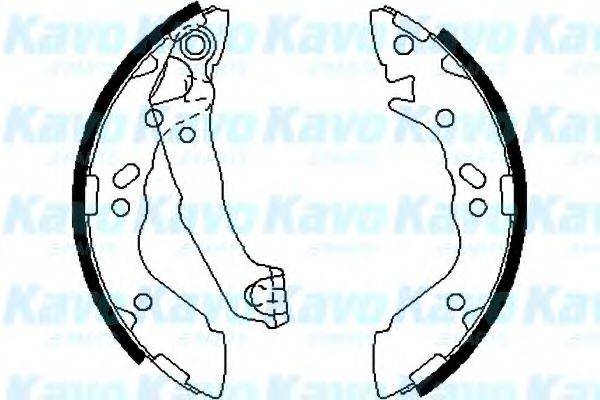 KAVO PARTS BS3407 Комплект гальмівних колодок